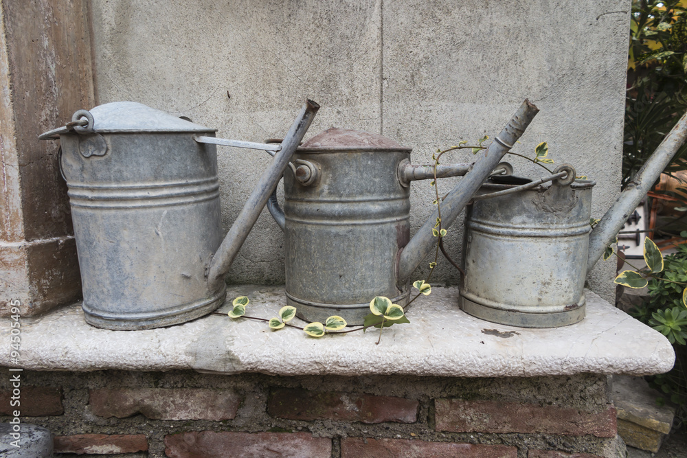 old pots and pans