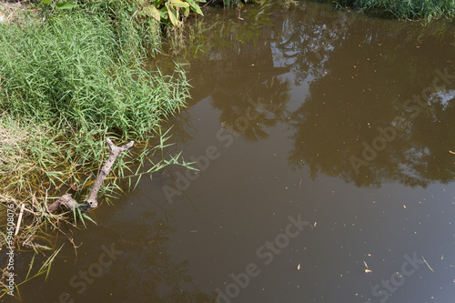 Waste water pond