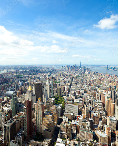 Fototapeta Naklejka Na Ścianę i Meble -  Cityscape view of Manhattan, New York City.