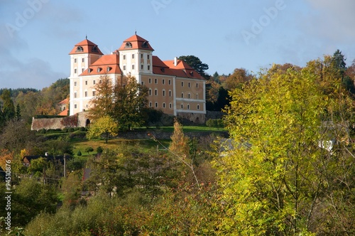 Castle Valec in western Bohemia, Czech republic
