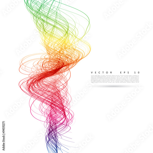 Vector abstract smoke background.