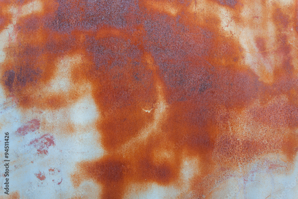Old rusty metal background