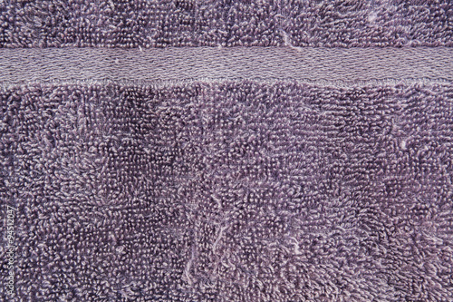 Obraz na płótnie Purple bathroom towel texture background w salonie