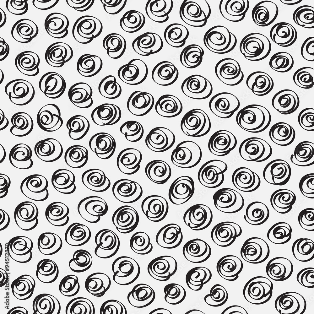 Doodle abstract pattern. Black and white colors. Doodle abstract pattern. Black and white colors.