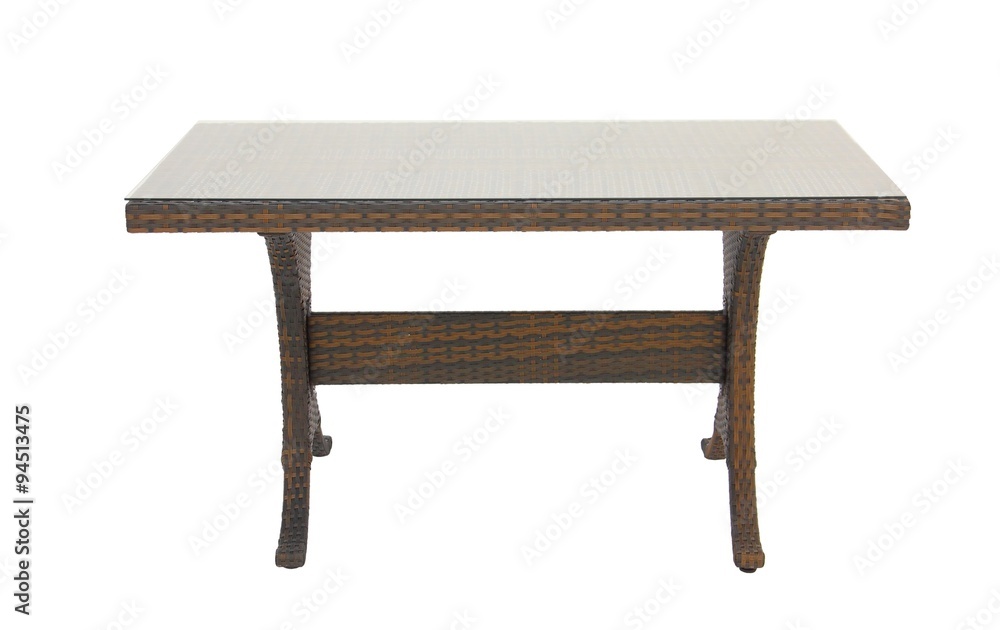 Fototapeta premium Rattan Table