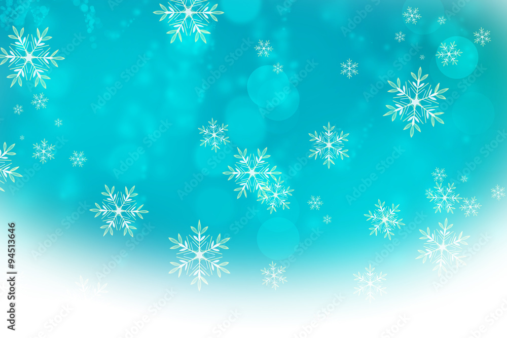 sfondo natalizio con fiocchi di neve