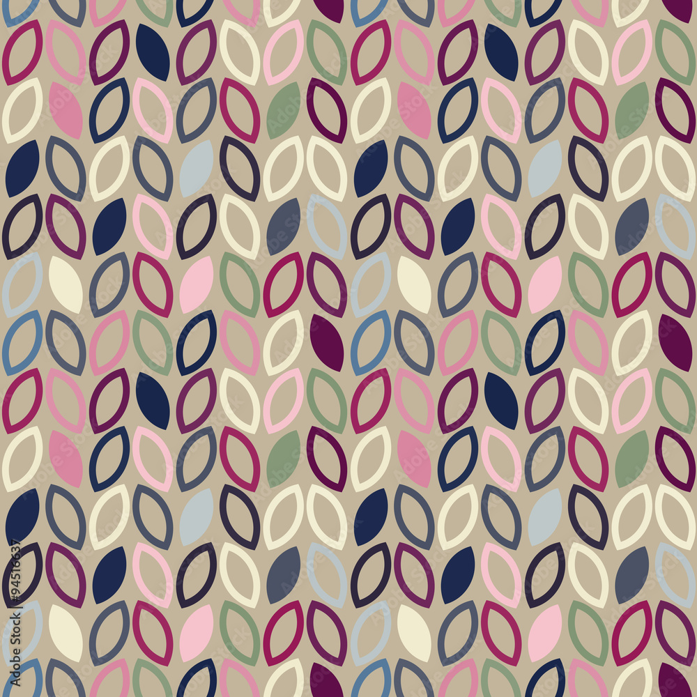 Vector seamless leaf pattern Vector seamless leaf pattern