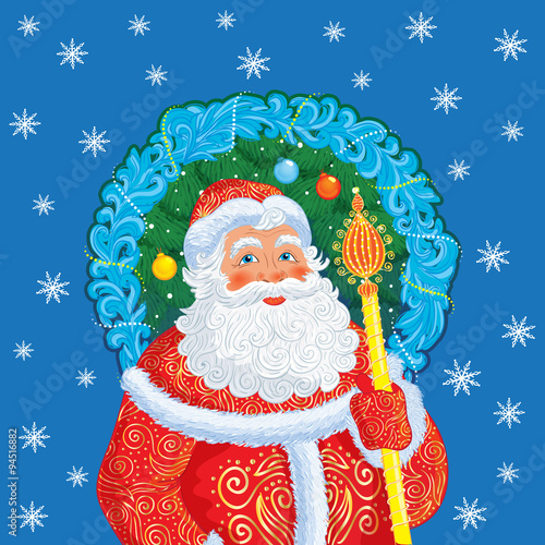 Russian Christmas and New Year Father Frost.