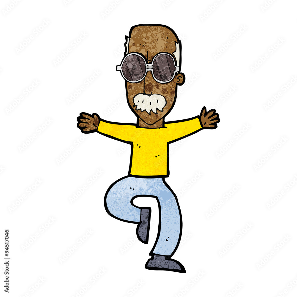 cartoon old man wearing big glasses cartoon old man wearing big glasses