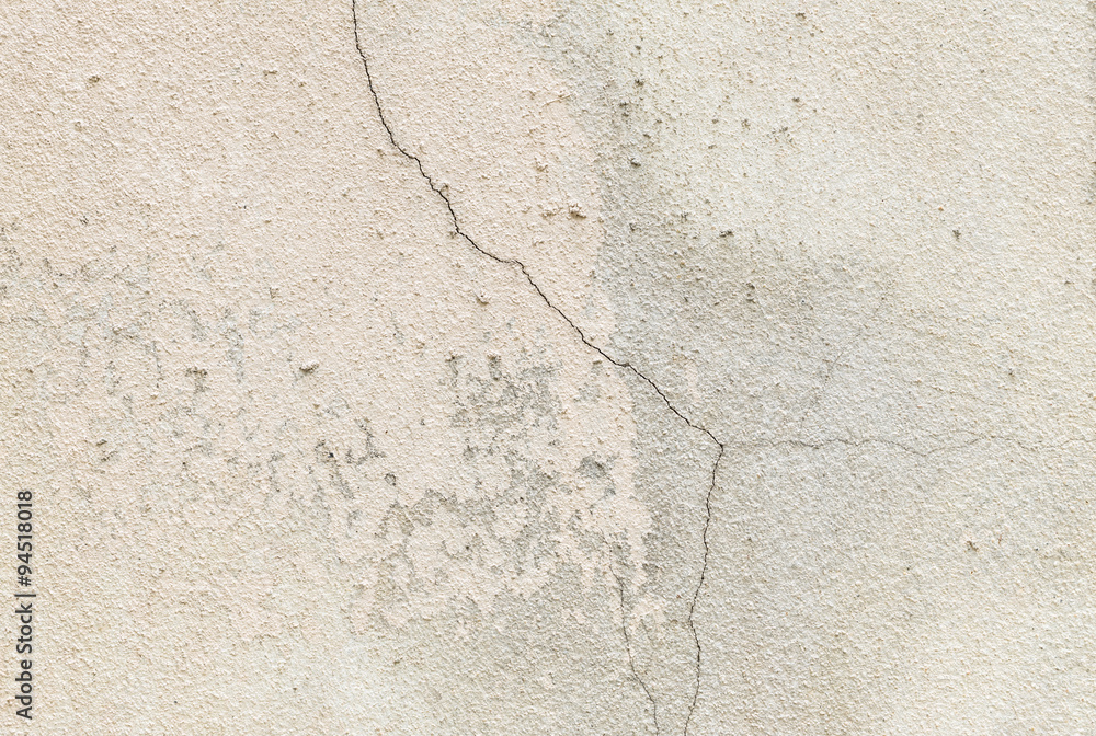 Obraz premium Closeup crack concrete wall texture background