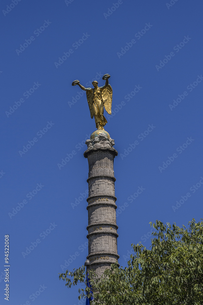 Fontaine du Palmier (1750 - 1832) at Place du Chatelet, Paris.