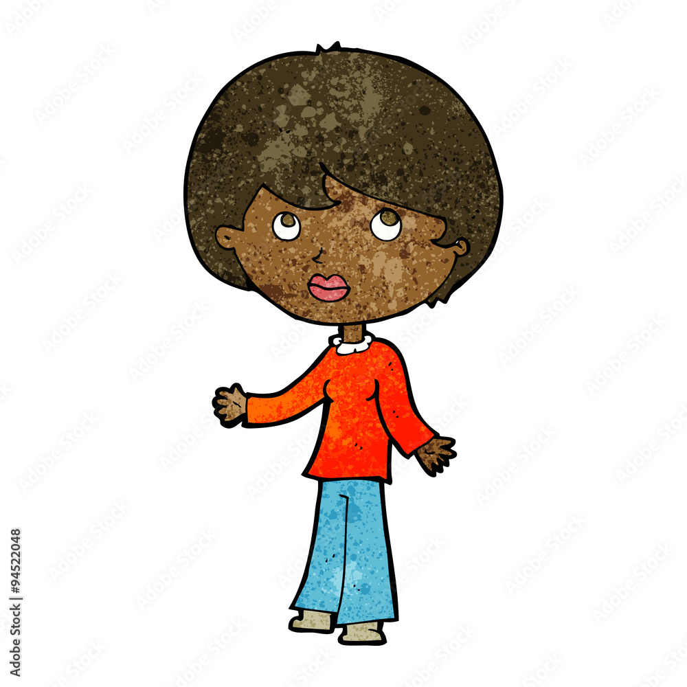 cartoon woman thinking cartoon woman thinking