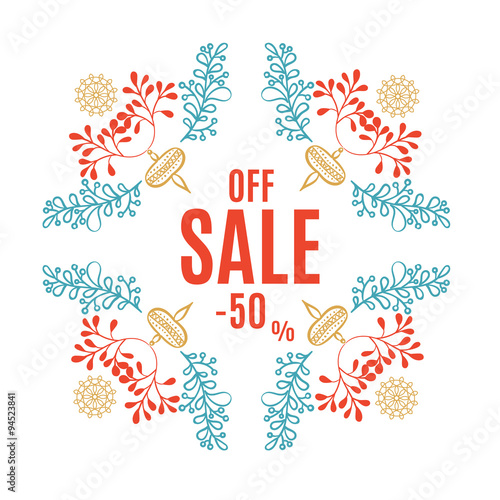 Bright Christmas sale banner