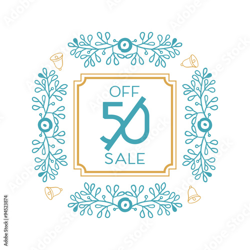 Bright Christmas sale banner