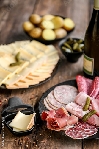 Canvas Print raclette