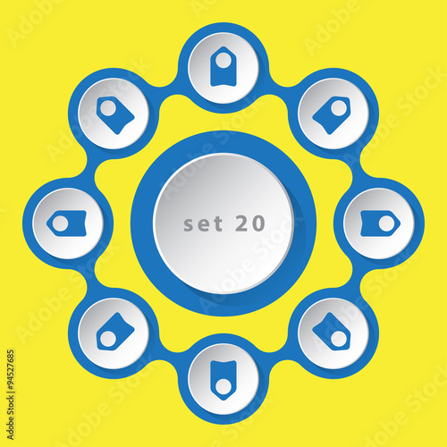 icons with arrows - eight directions