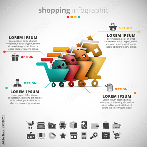 Shopping Infographic