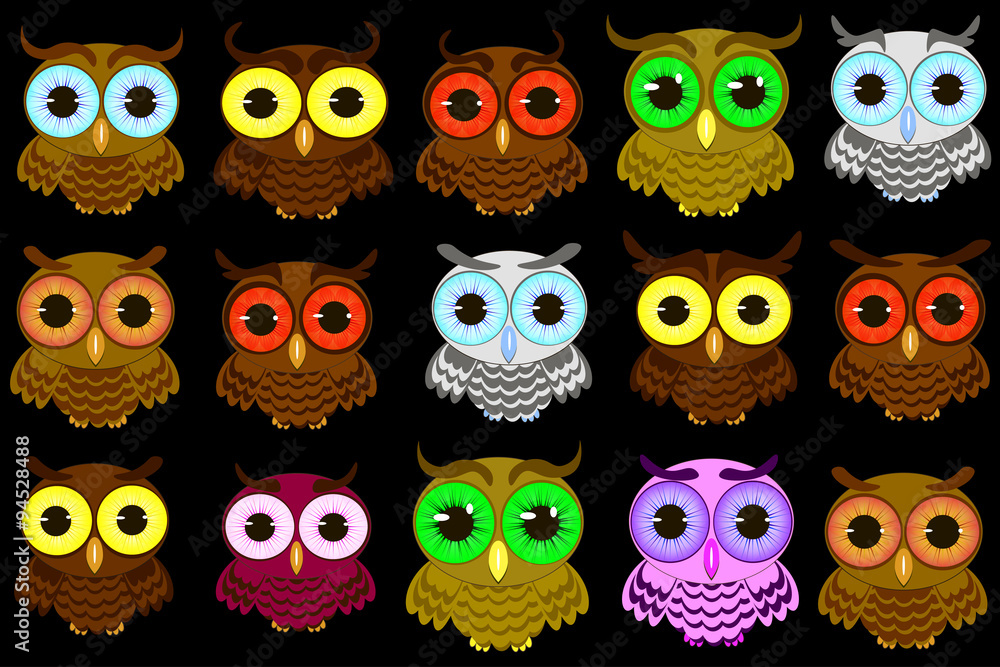 isolated owl vector illustration isolated owl vector illustration