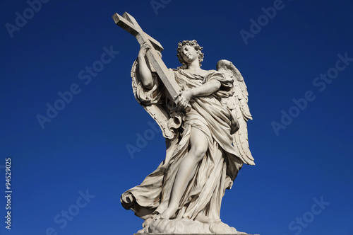 statue-angel-cross-Rome