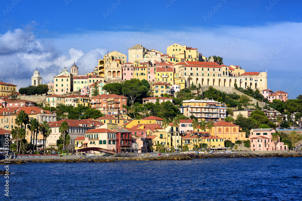 Porto Maurizio, the old town of Imperia, Italy