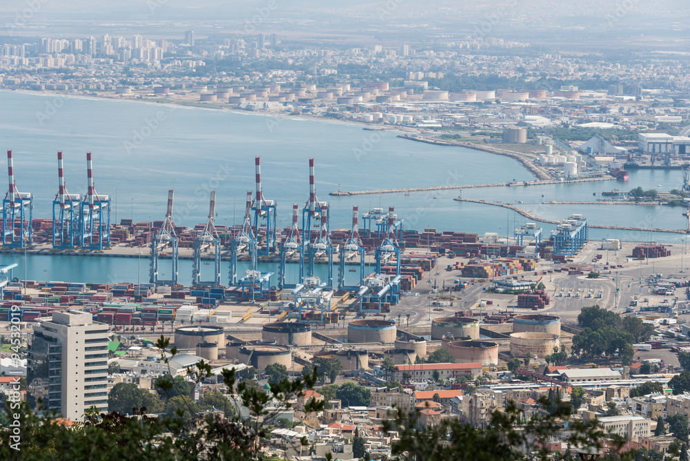 Haifa from Yefe Nof promenade