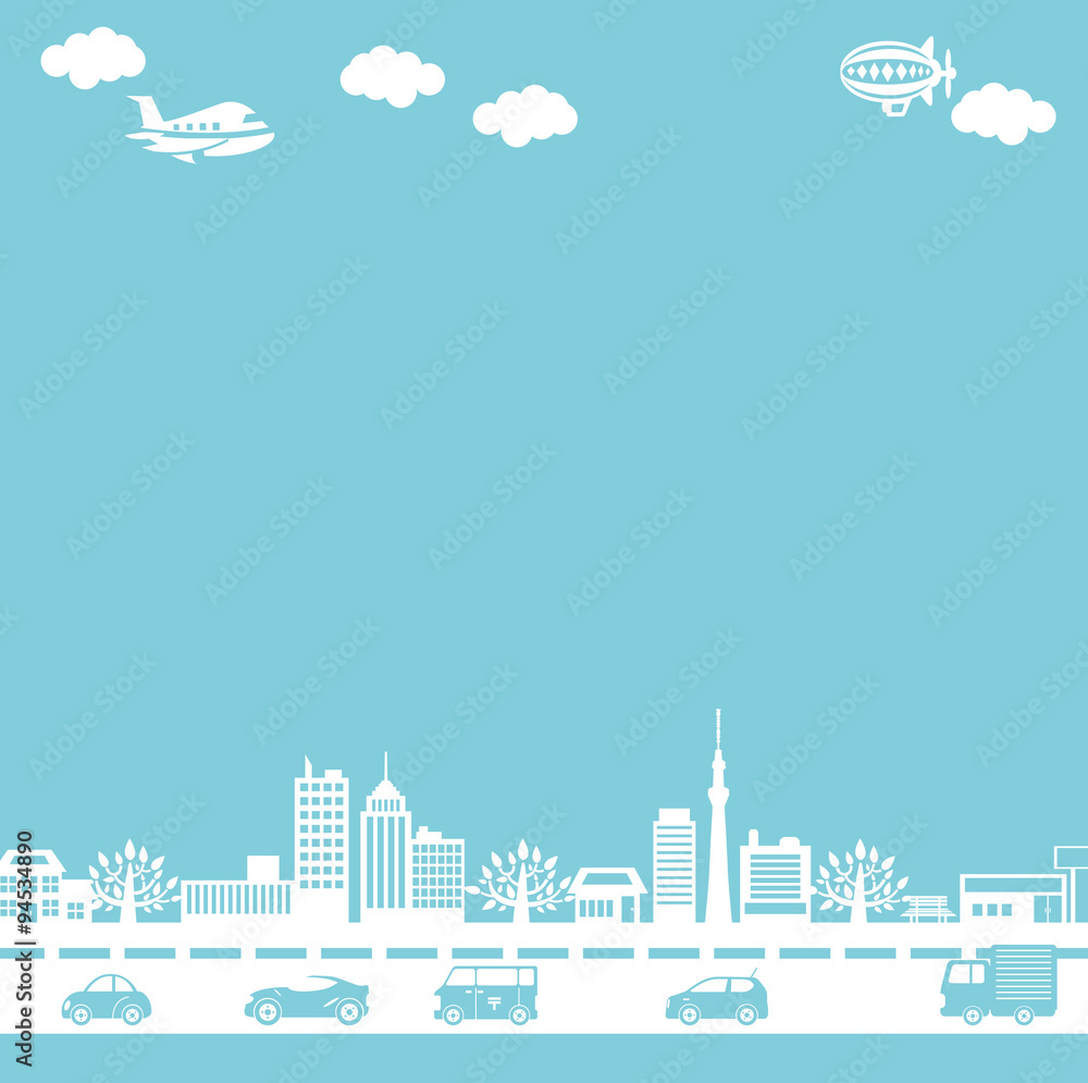 Obraz premium 町並み