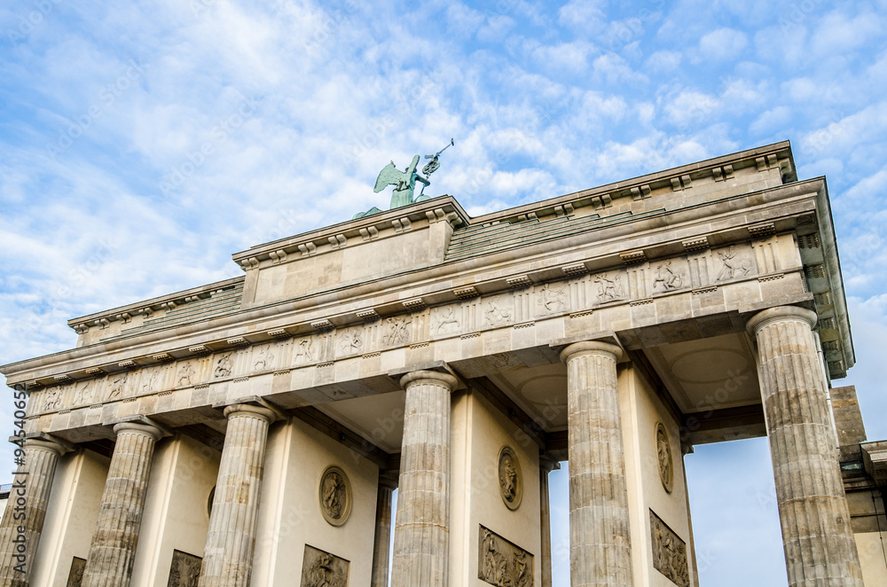 Fototapeta premium Brandenburg Gate, Pariser Platz, Berlin