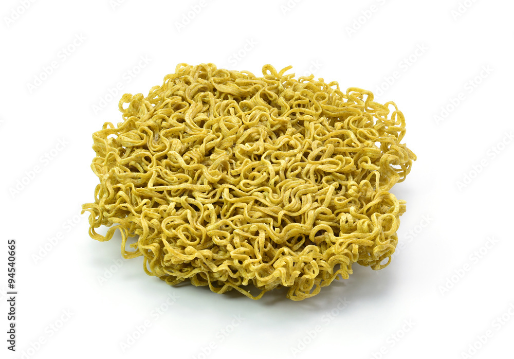 Instant noodle isolated on white background Instant noodle isolated on white background