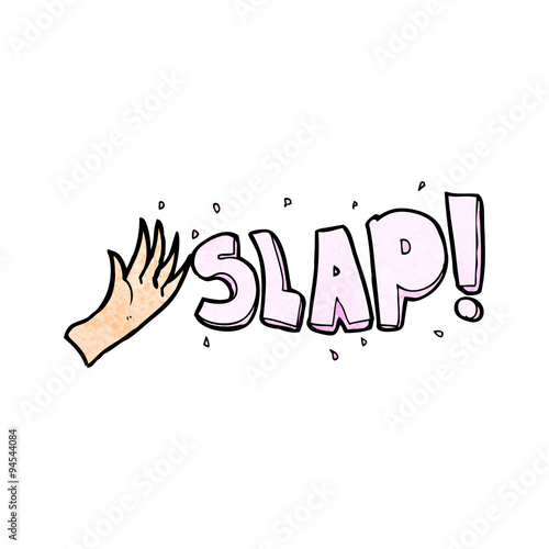 cartoon slap