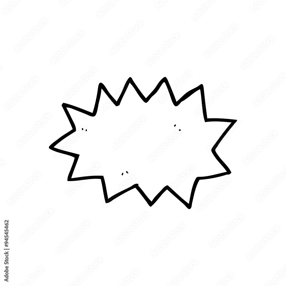 line drawing cartoon explosion symbol line drawing cartoon explosion symbol