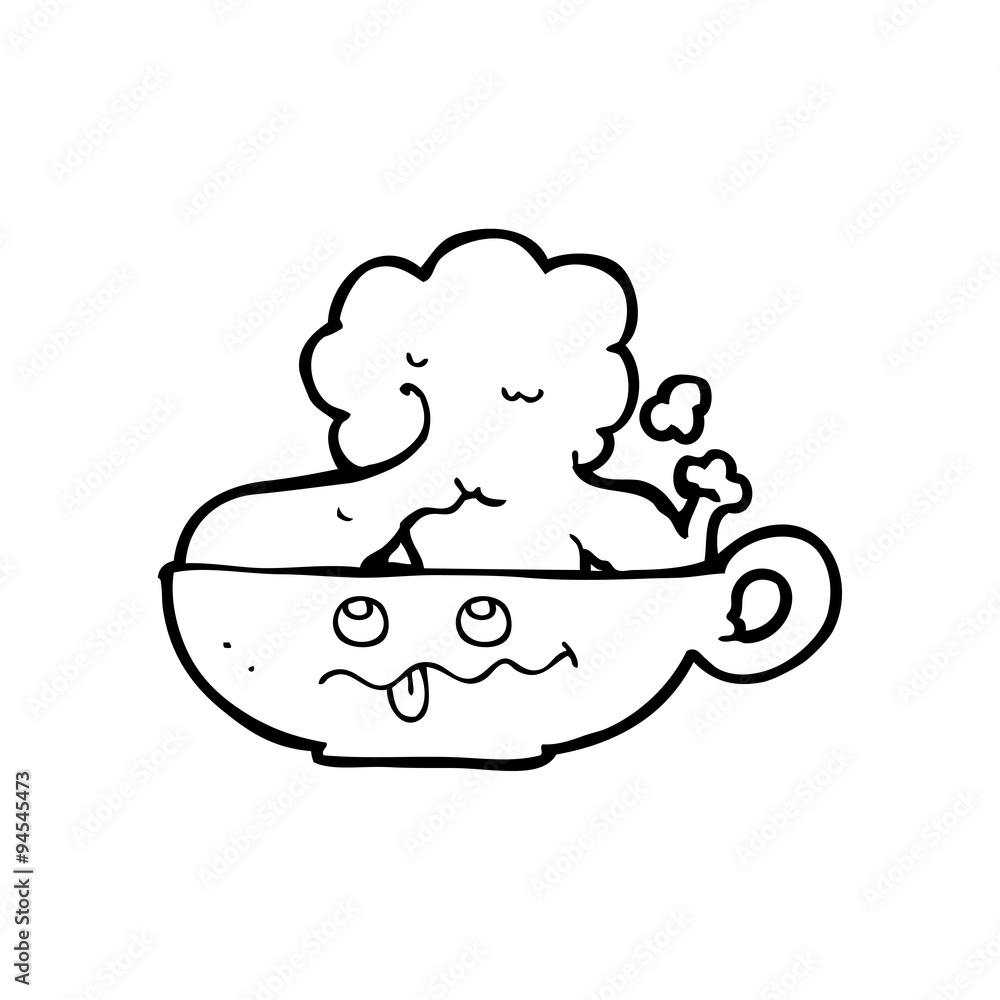 line drawing cartoon mug line drawing cartoon mug