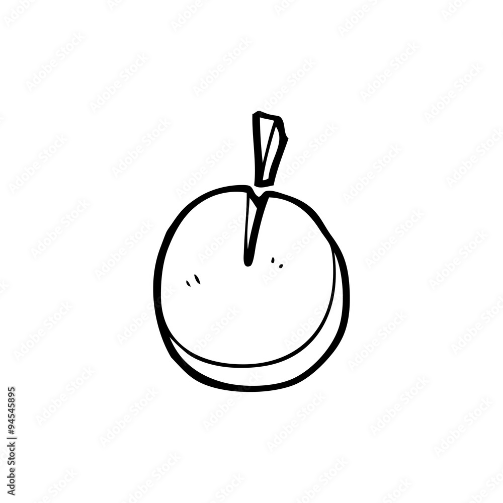 doodle line drawing cartoon pie chart doodle line drawing cartoon pie chart