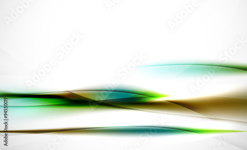 Colorful wave line, abstract background with light and shadow effects