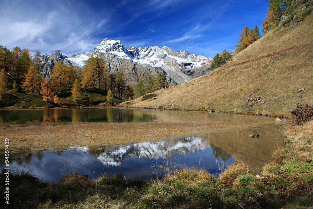 Alpi - Autunno all'Alpe Devero in Piemonte Alpi - Autunno all'Alpe Devero in Piemonte