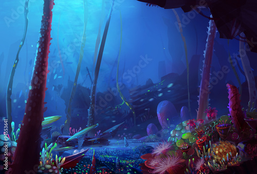 Photography Illustration: The Depth of the Ocean
