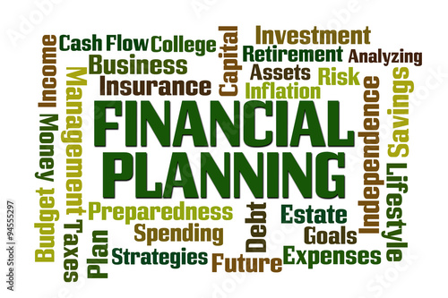Financial Planning Word Cloud #94555297
