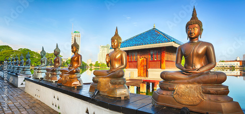 Fotografía Seema Malaka temple. Panorama