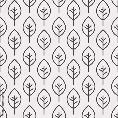 Vector mono line graphic design templates - decorative background with simple linear patterns