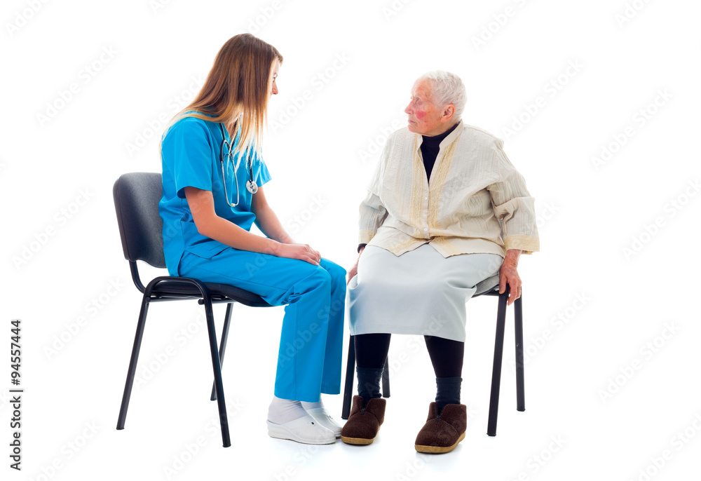 Obraz premium Talking with your favourit doctor