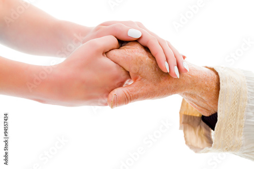 Fotografie Helping the needy
