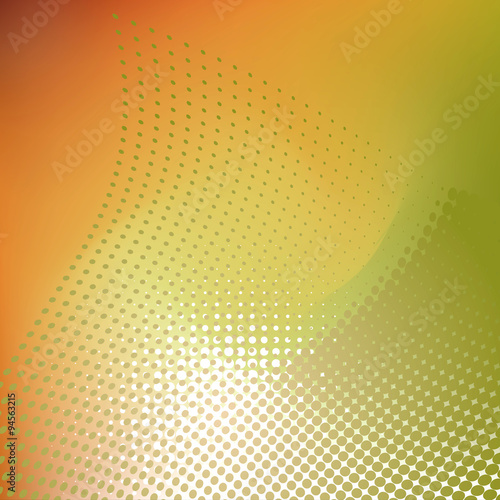 Wallpaper Mural Vector abstract background, dots, geometric shapes Torontodigital.ca