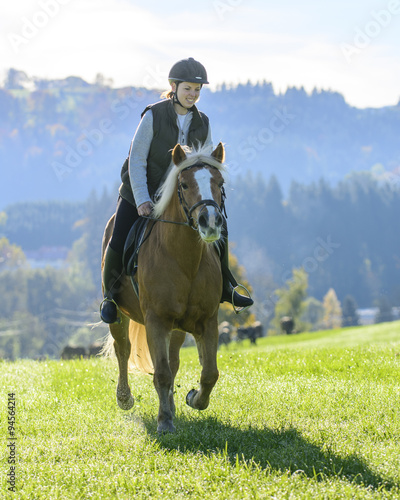 Ausritt im Allgäu