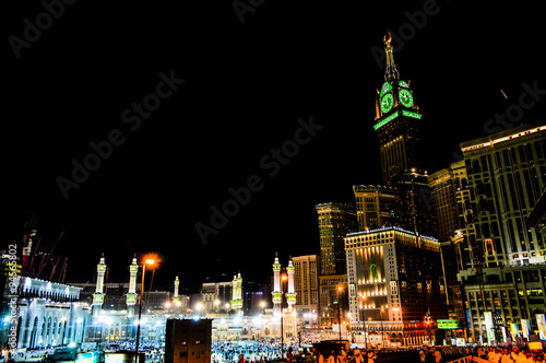 Mecca's towers