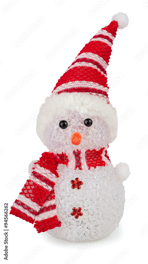 toy snowman isolate