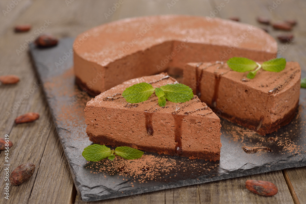 Chocolate cheesecake Chocolate cheesecake