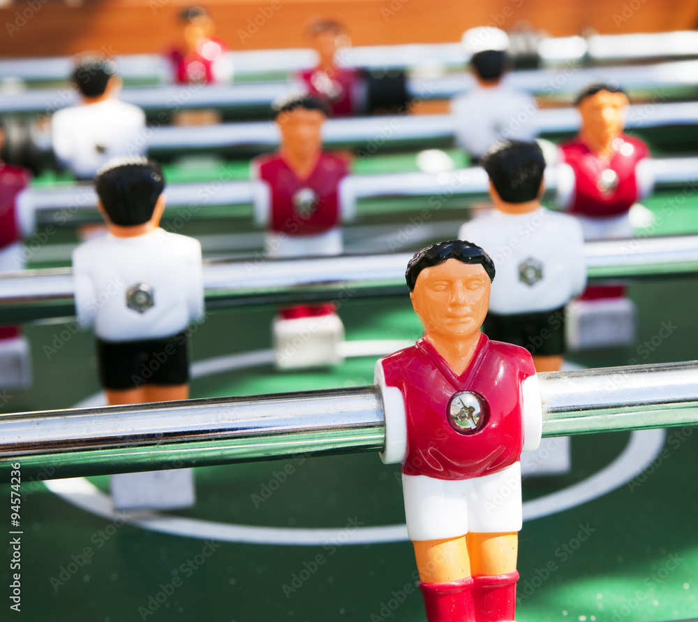 Fototapeta premium Kickerfiguren / Tischfussball