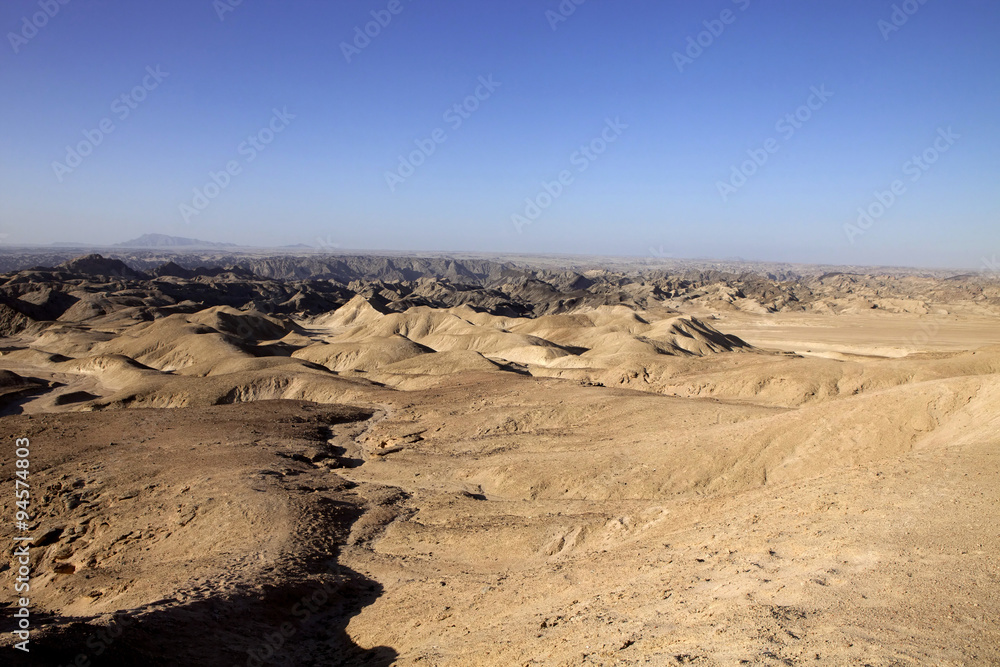 hilly desert in Central Namibia