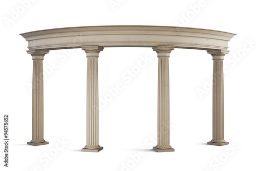 Entrance group in classic style