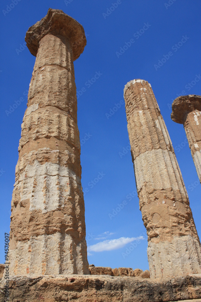 The Valley of the Temples, Agrigento, Sicily, Italy The Valley of the Temples, Agrigento, Sicily, Italy
