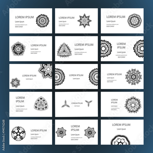 Mandalas business card